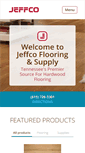 Mobile Screenshot of jeffcoflooring.com